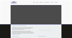 Desktop Screenshot of gpms.co.za