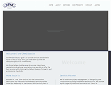 Tablet Screenshot of gpms.co.za